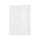 Cotton Muslin Baby Quilt - White