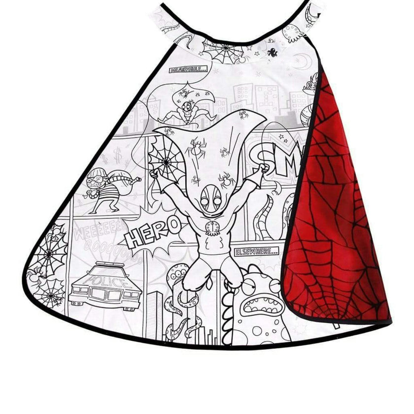 Colour-A-Cape Spider Super Hero