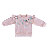 Ruffle Sweatshirt Ballerina