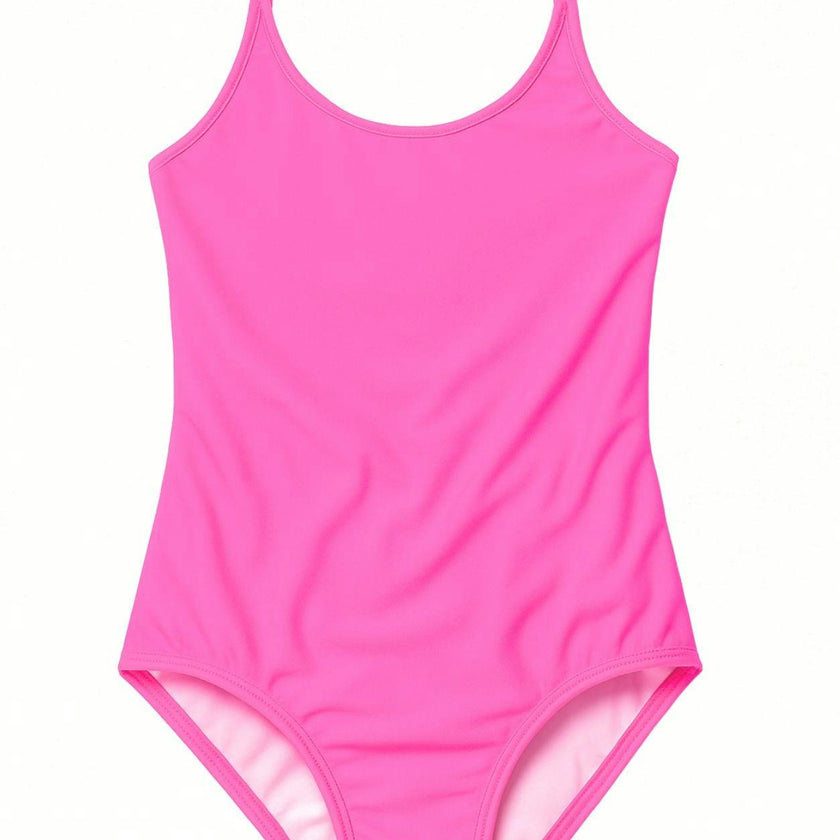Neon Pink Swimsuit