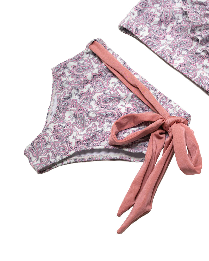 One Shoulder Ruffle Bikini - Mystic Moon