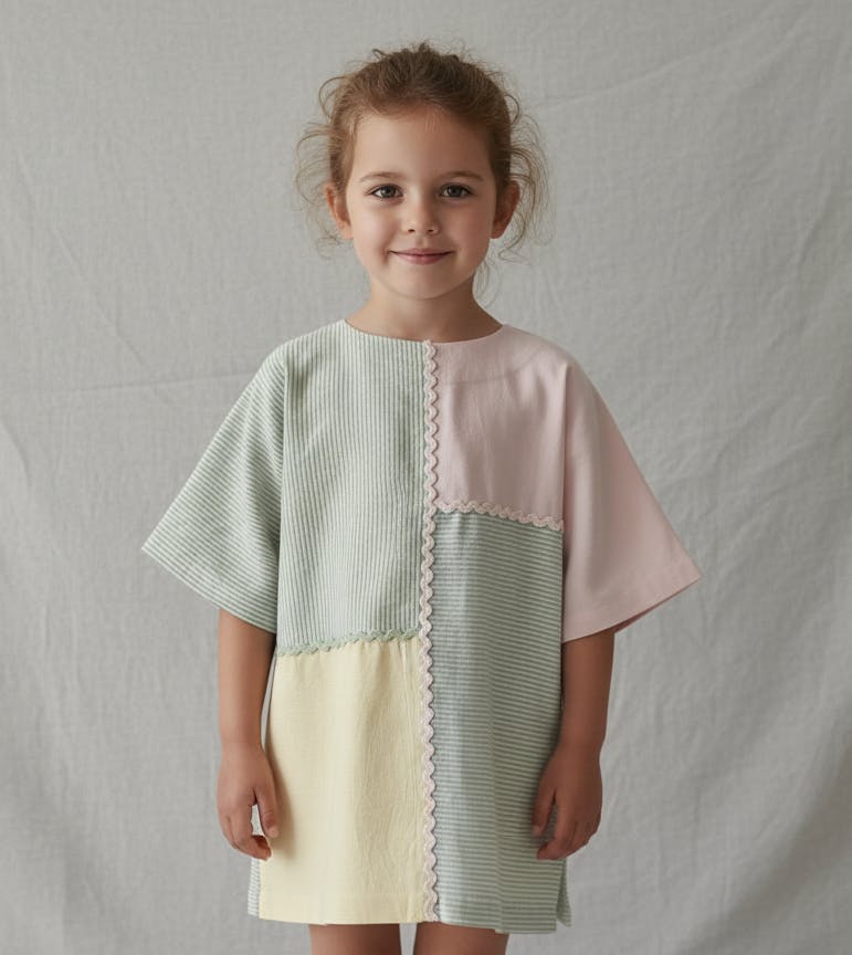 Katrina Kaftan Dress Multi-Coloured