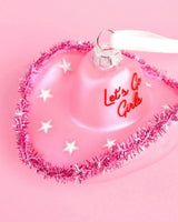 Let's Go Girls Ornament - glass ornament