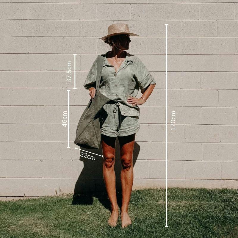 Beach Hauler™ - Mini Mesh Beach Bag – Pandanus