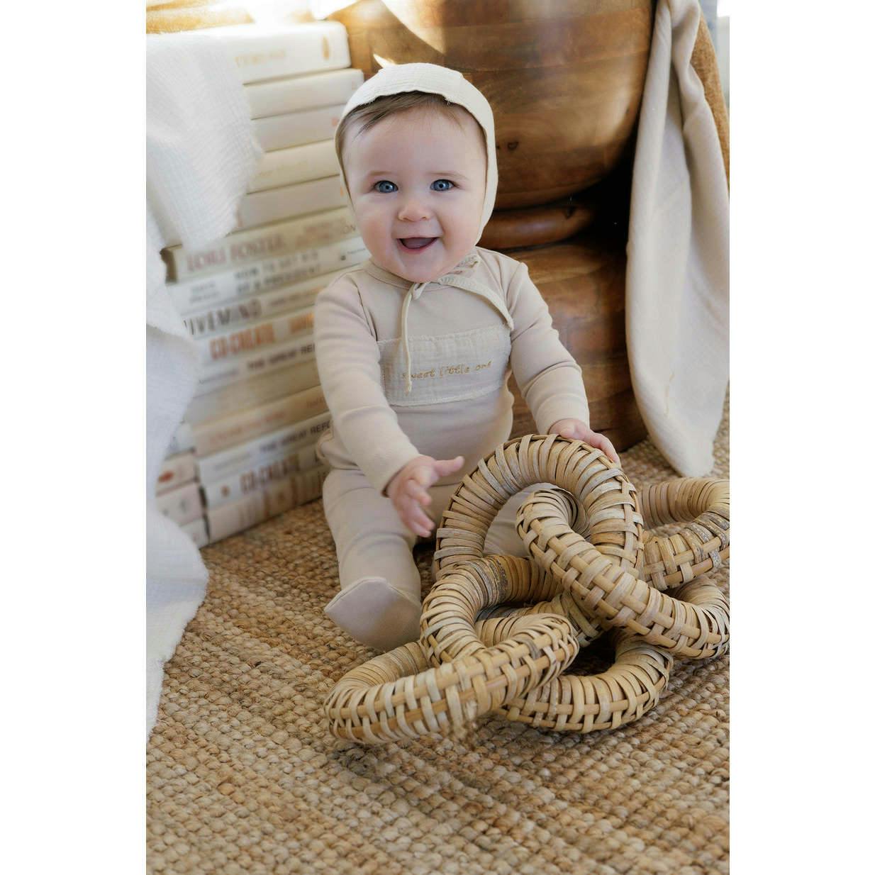 Muslin Patch Footie
