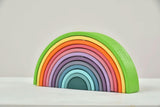 Avenlur Wooden Rainbow Stacker Blocks