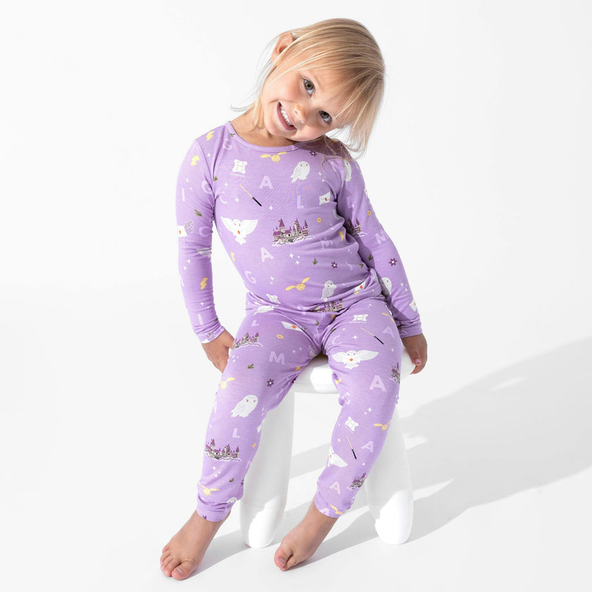Hedwig's Magical Mail Bamboo Kids Pajamas