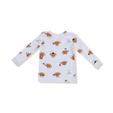 Footballs Playing Football - Long Sleeve Loungewear Set