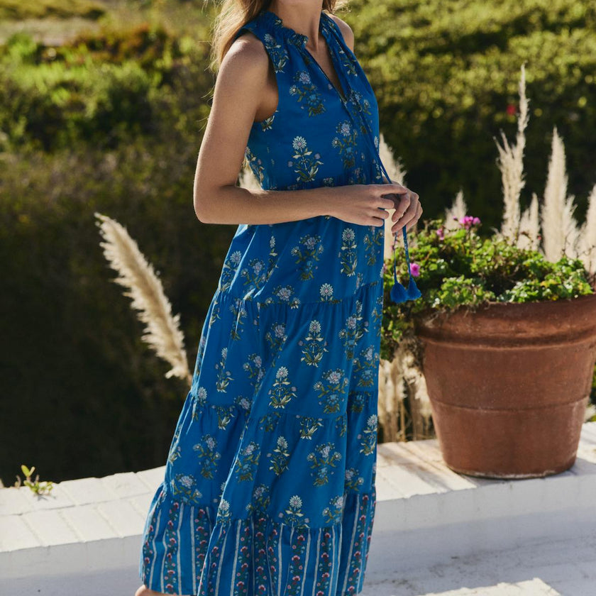 Claudia Maxi Dress in Party on Prairie