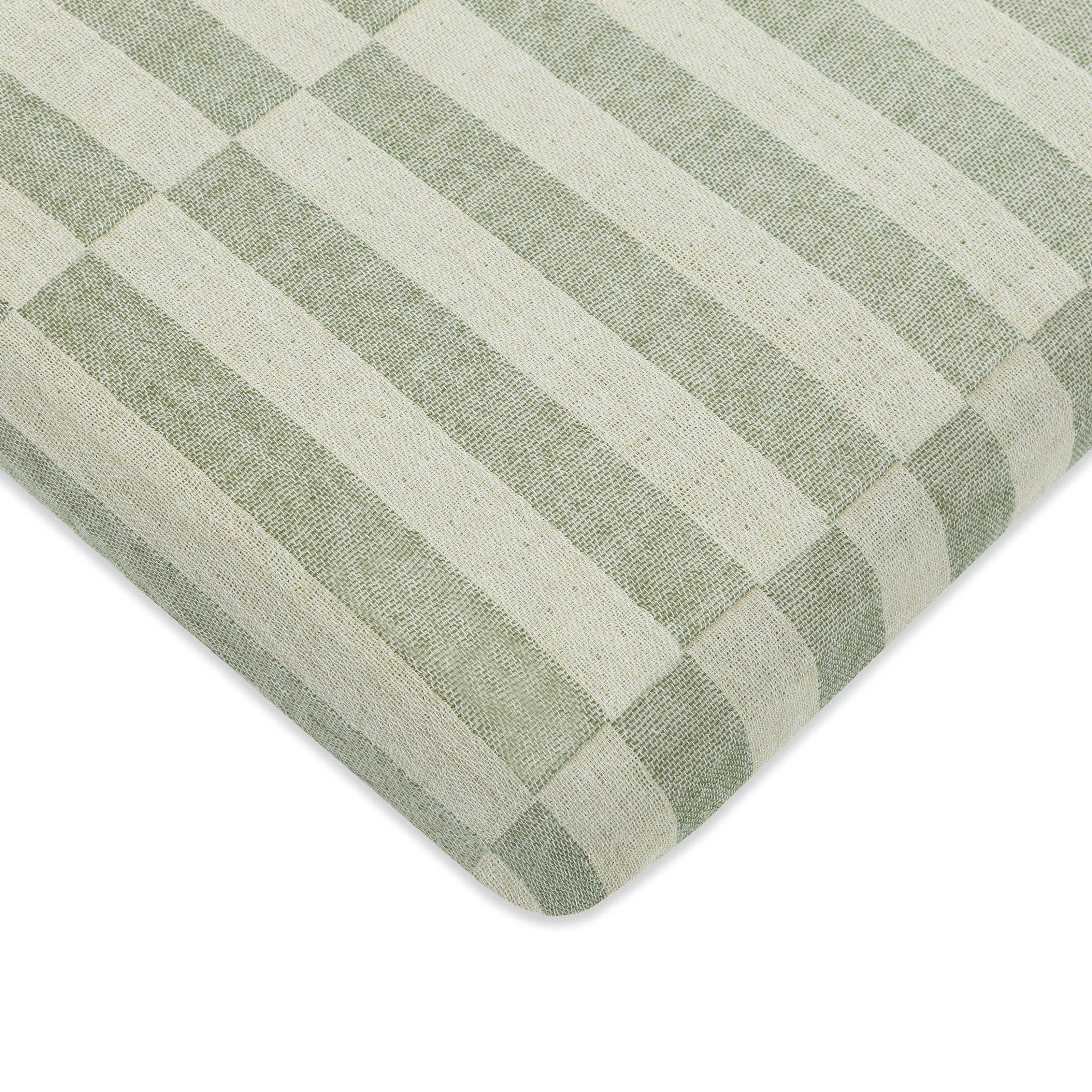 Babyletto All-Stages Midi Crib Sheet in GOTS Certified Organic Muslin Cotton