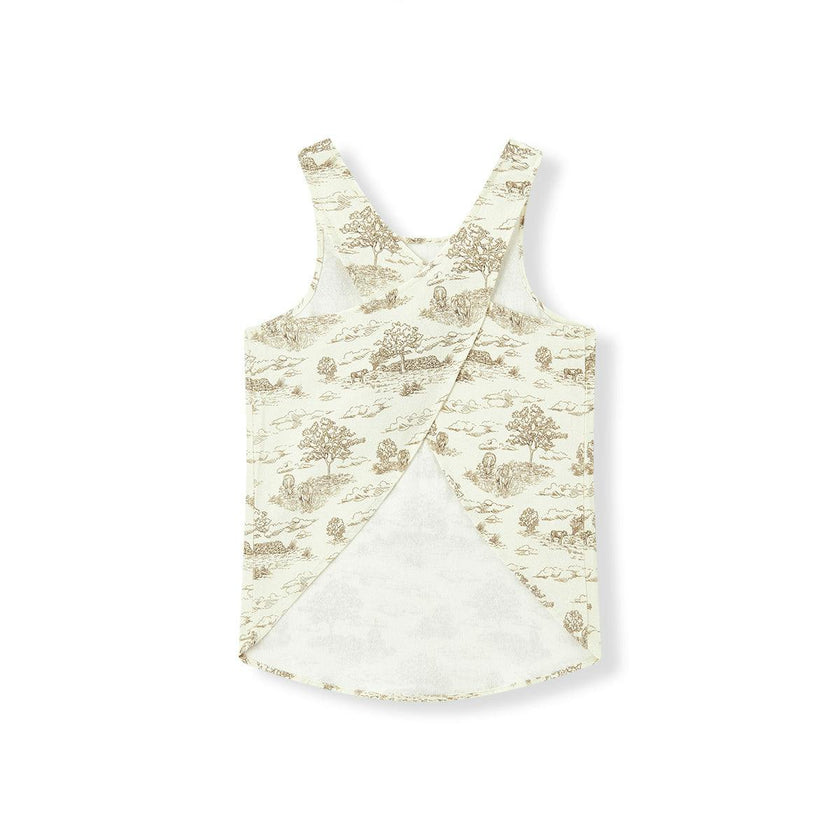 Country Toile Little Helper Apron