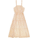 Women's EmilieTalelayo Print  Maxi Strappy Sundress, Yellow