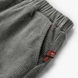 Grey Corduroy Pocket Pants