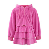 Happy Velour Set Hot Pink