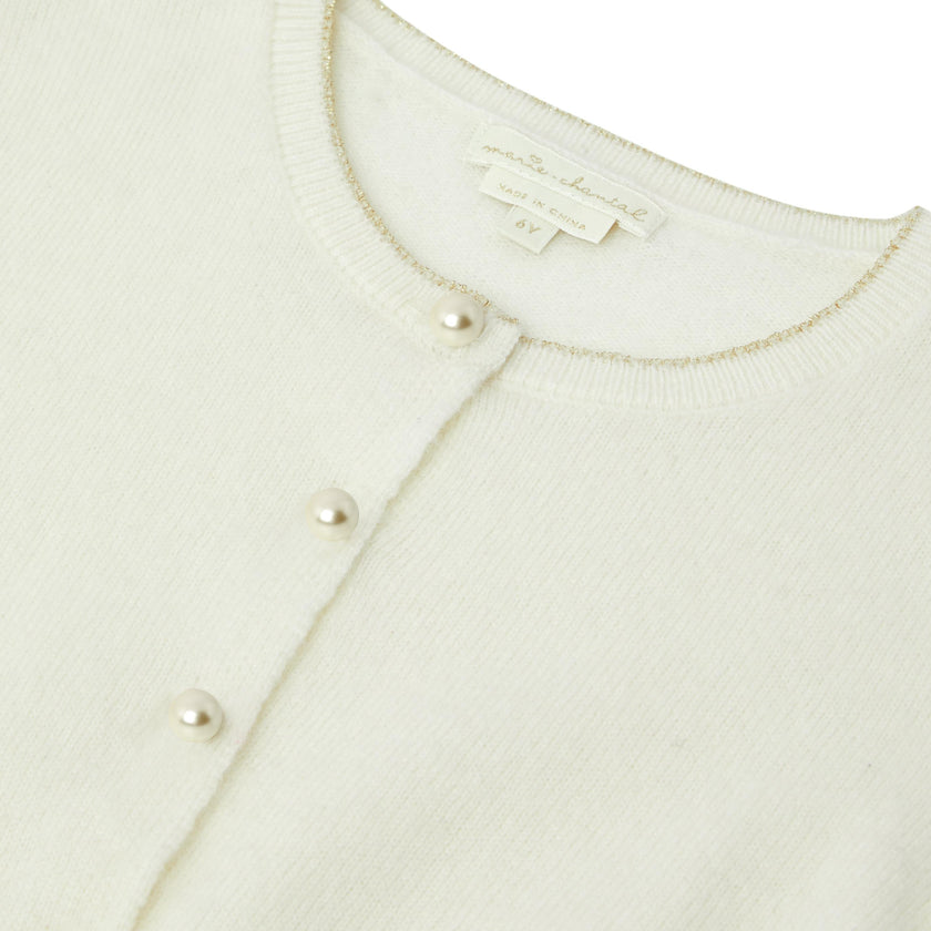 Olympia Angel Wing Cashmere Cardigan - Child