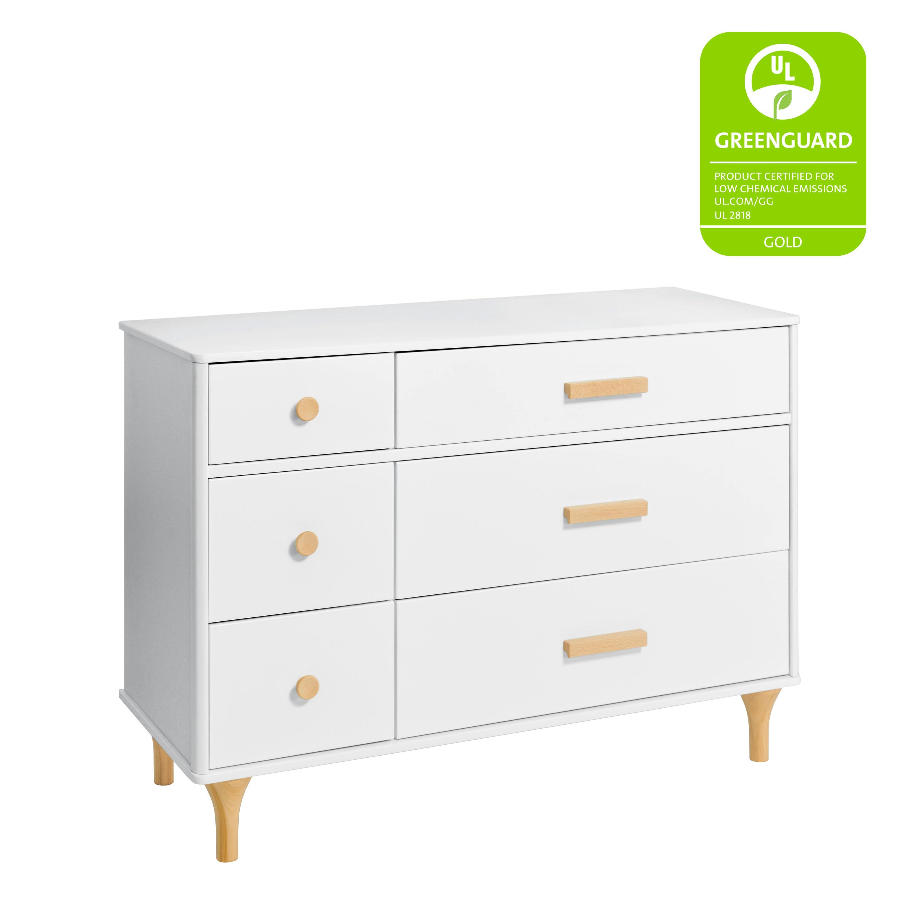 Lolly 6-Drawer Assembled Dresser (48