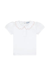Nella Scallops Short Sleeve Tee