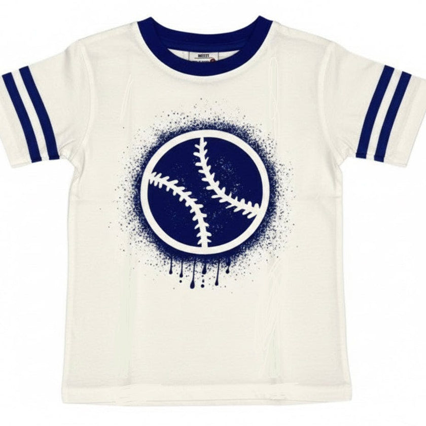 Kids Taping Tee - Baseball Grafitti