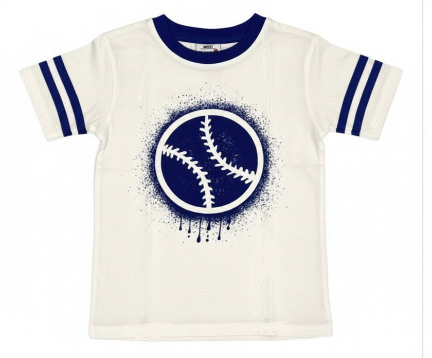 Kids Taping Tee - Baseball Grafitti