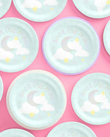 Over the Moon Plates - 25 paper plates