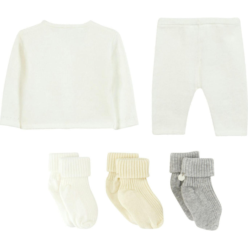 TARTINE ET CHOCOLAT Cotton Knit Birth Set