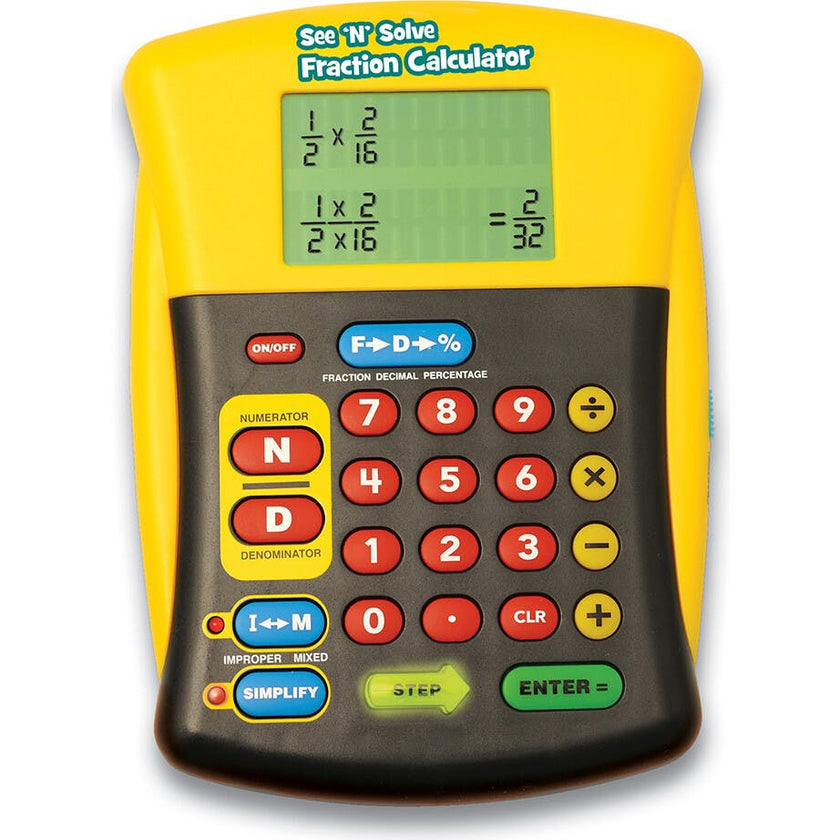 See 'N' Solve Fraction Calculator