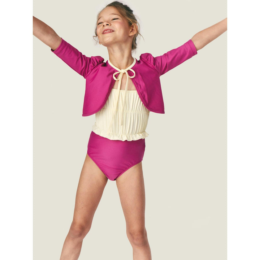 Mipounet SS26 Julieta, Swimwear Ecru Pink Posh