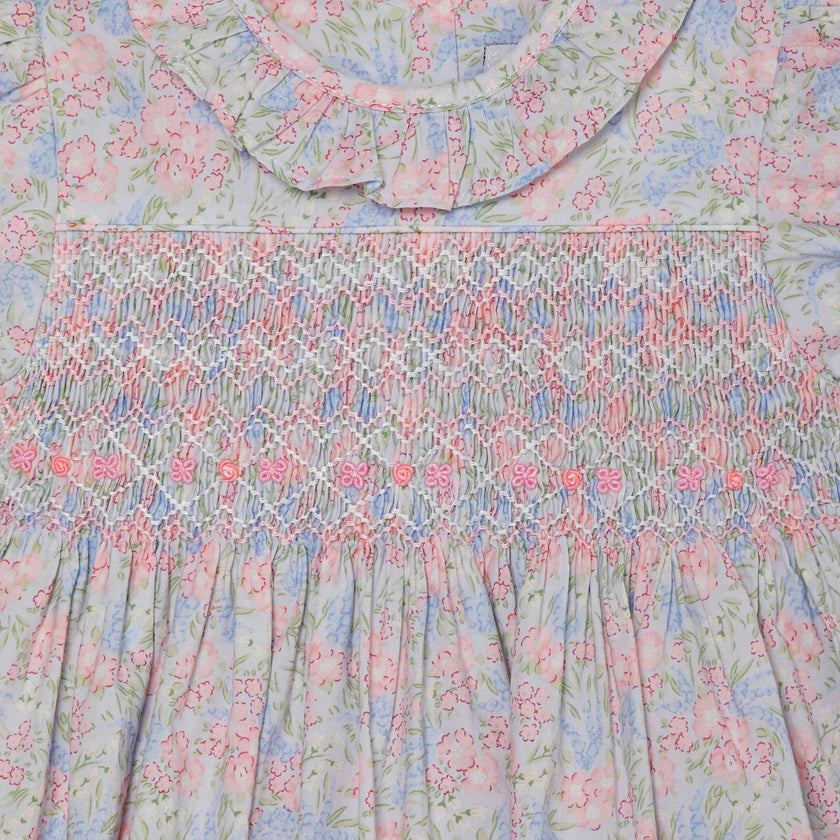 Hand-Smocked Baby Dress