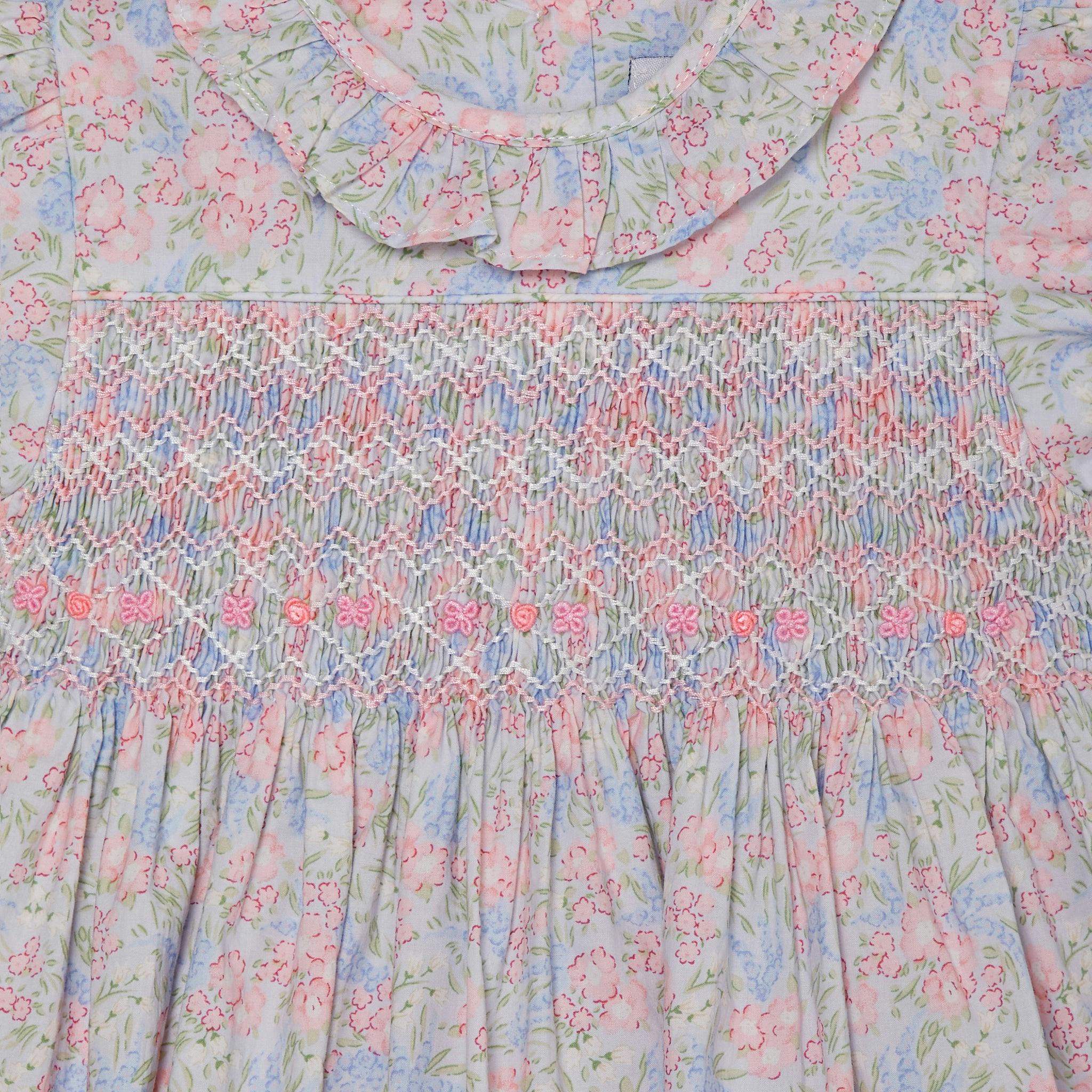 Hand-Smocked Baby Dress