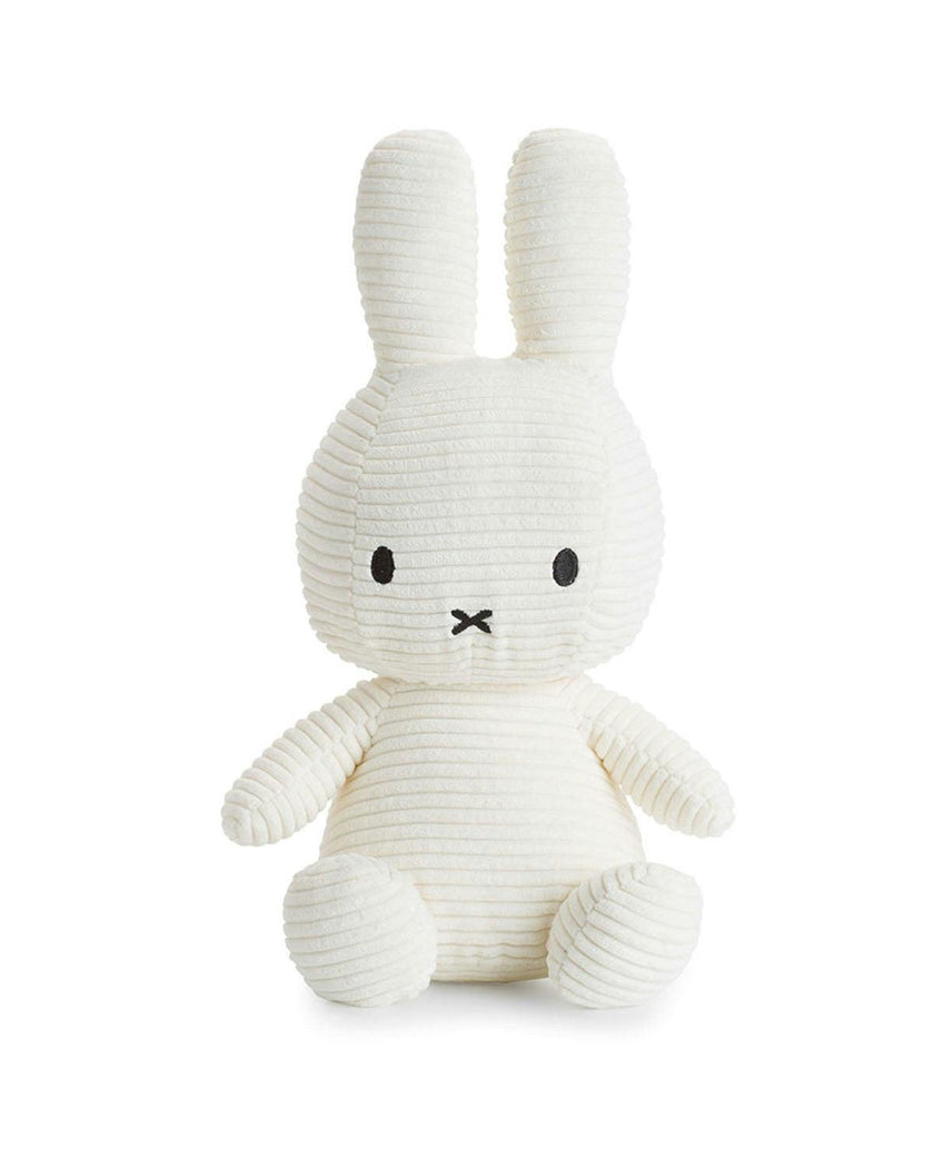 Plush Miffy Corduroy Offwhite 13"