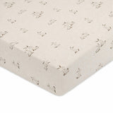 Avery Bunny Organic Cotton Fitted Crib Sheet