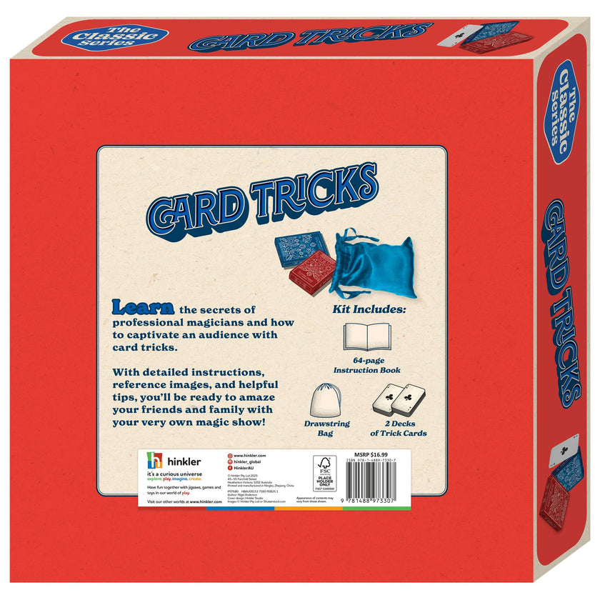 Hinkler: Retro Box - Card Tricks