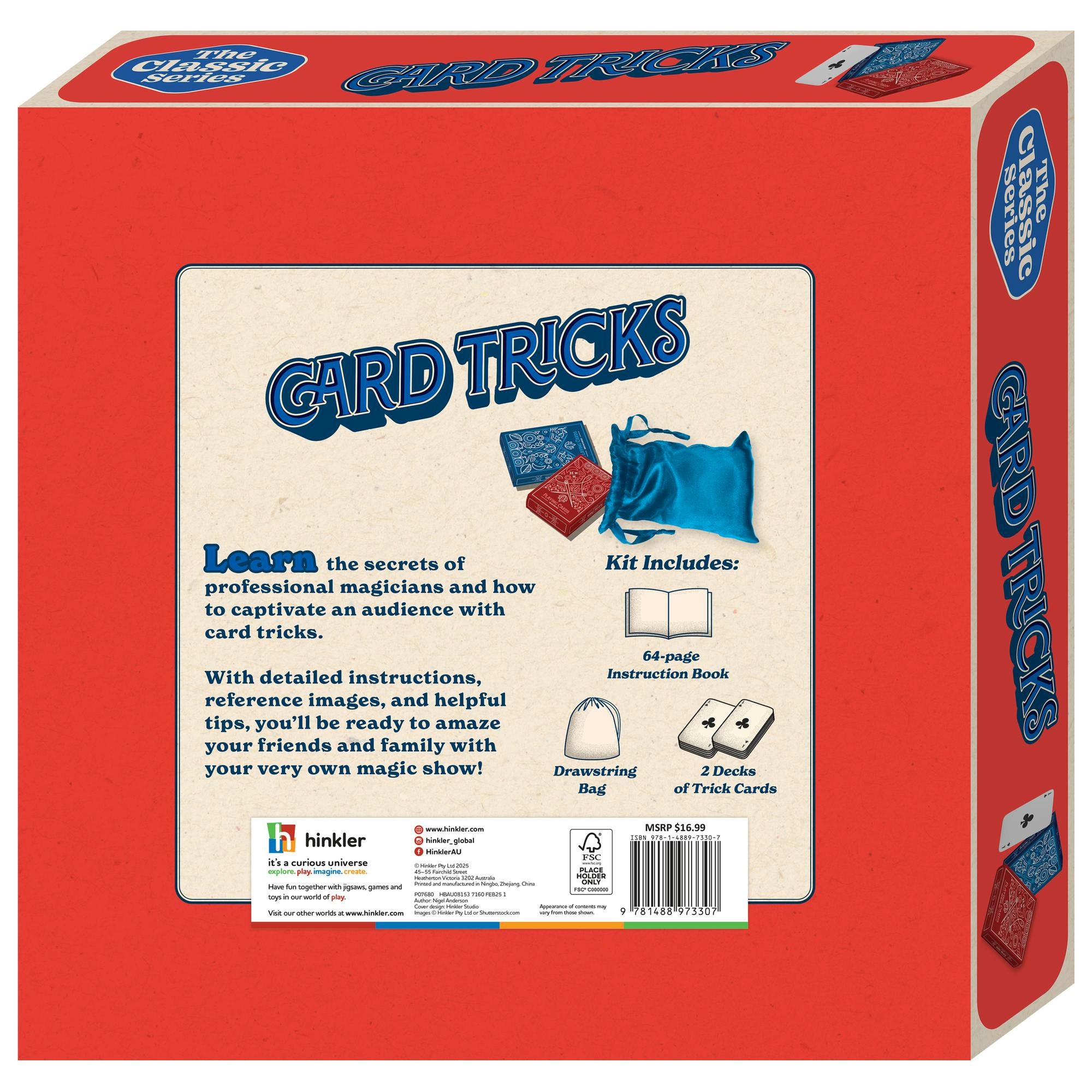Hinkler: Retro Box - Card Tricks