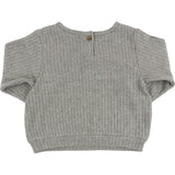 Wide Rib Fuzzy Sweater Knit Brooklyn Boxy