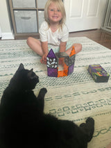 Halloween GLOW Magnetic Tiles 14pc Set
