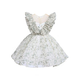 Green Floral Honeydale Dress