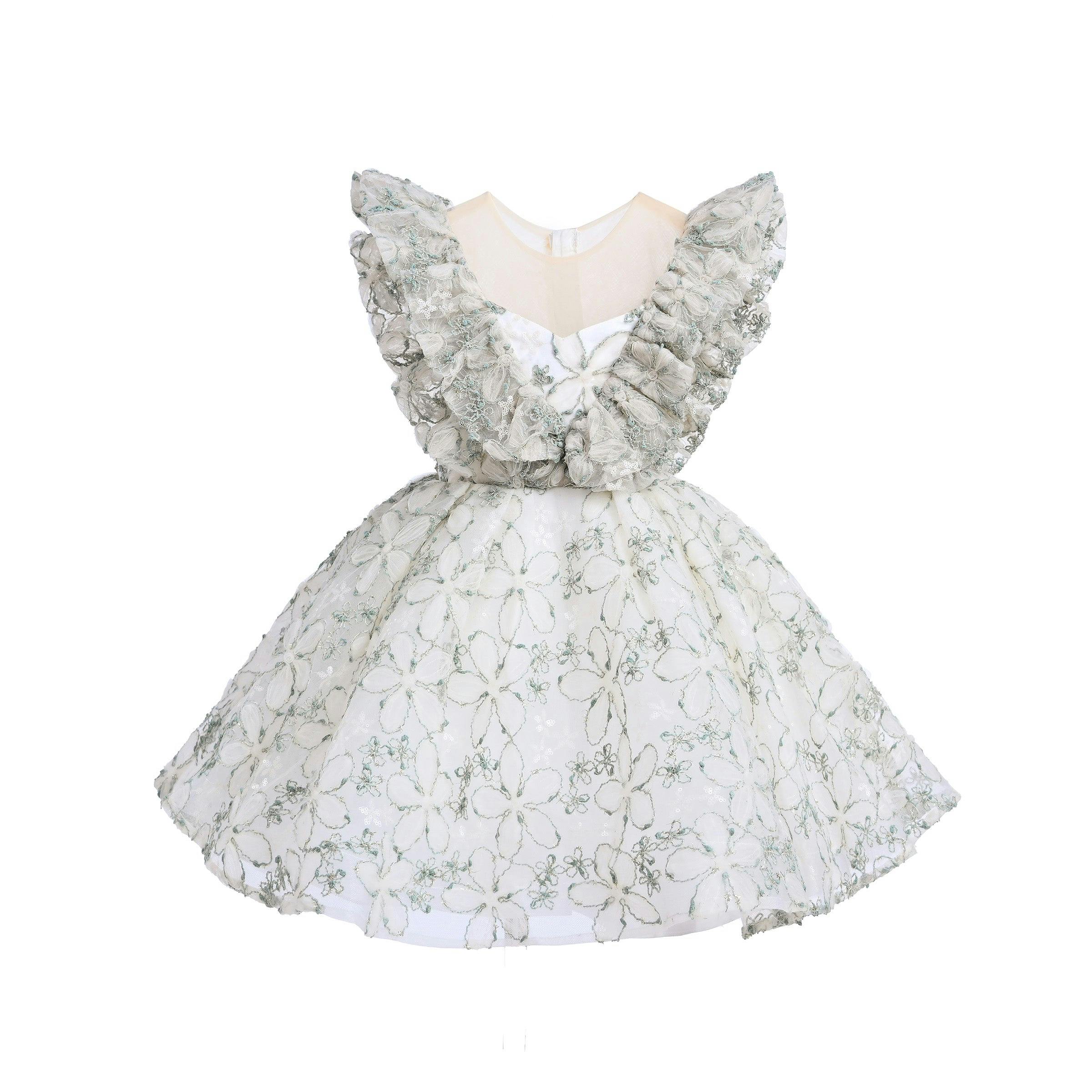 Green Floral Honeydale Dress