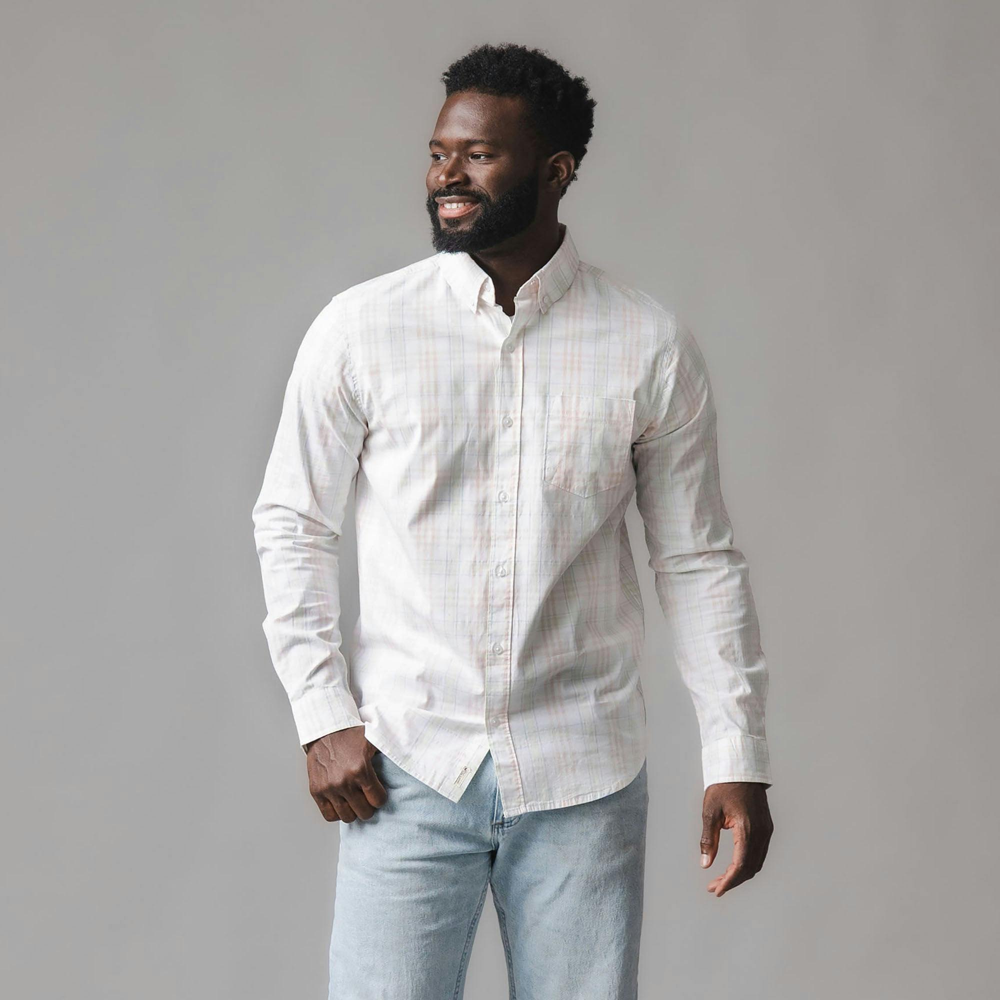 Organic Stretch Poplin Shirt