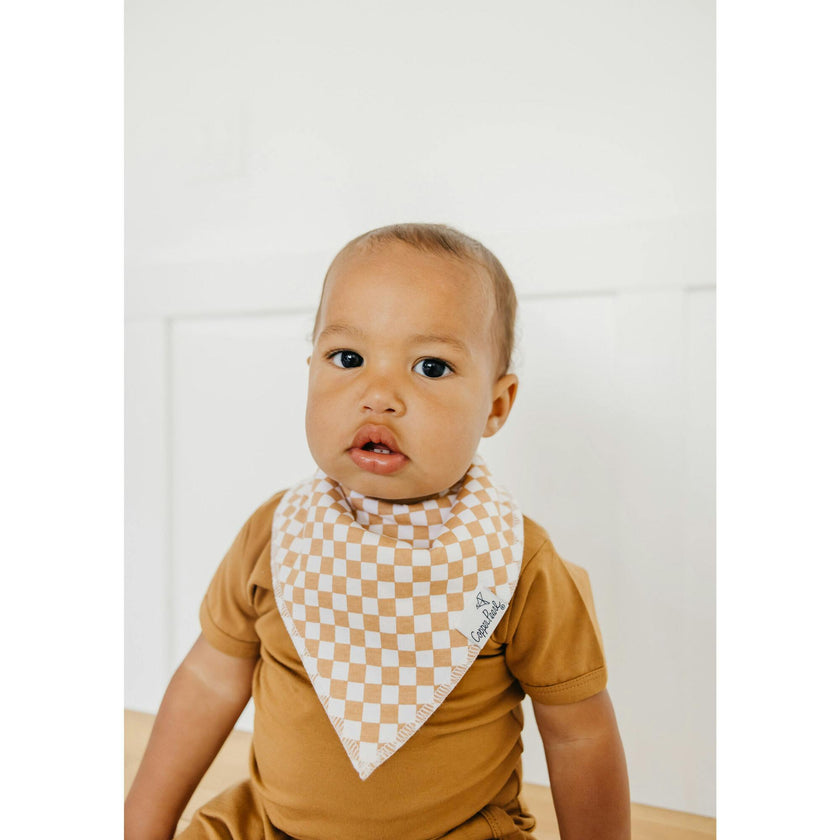 Vance Printed Bandana Bib Set