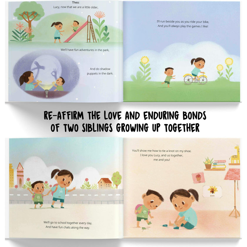 Me and My Sibling: Besties Forever! (Personalized Book about Siblings)