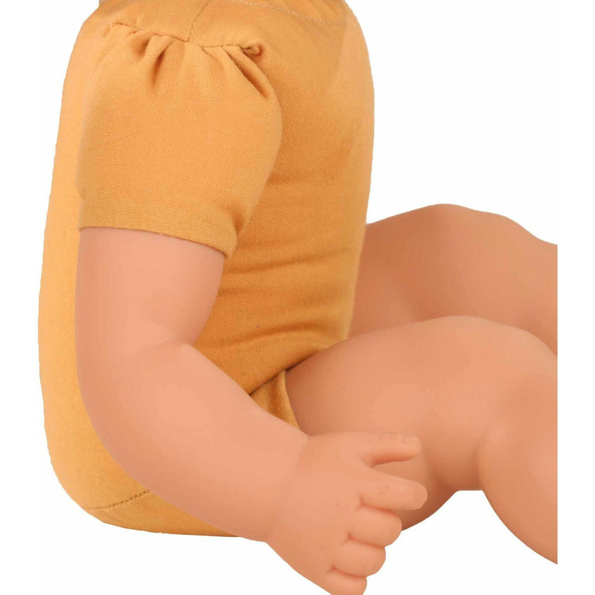 Maxy Muffin Lucky Mushroom - 16.5" Soft Bald Baby Doll