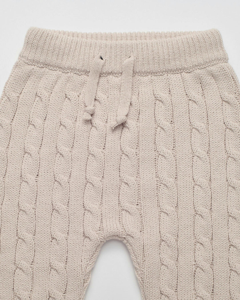 Cable Cotton Knit Set