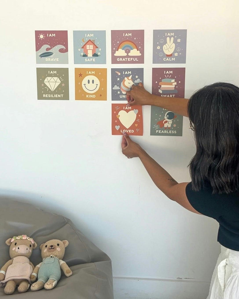 Peel & Stick Fabric Wall Stickers