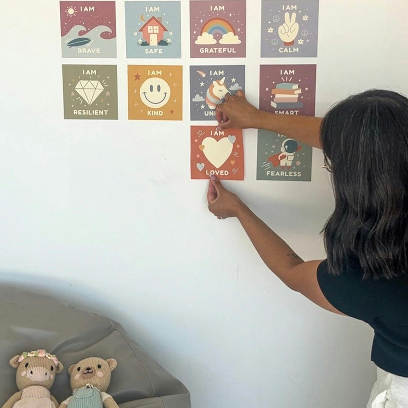 Peel & Stick Fabric Wall Stickers