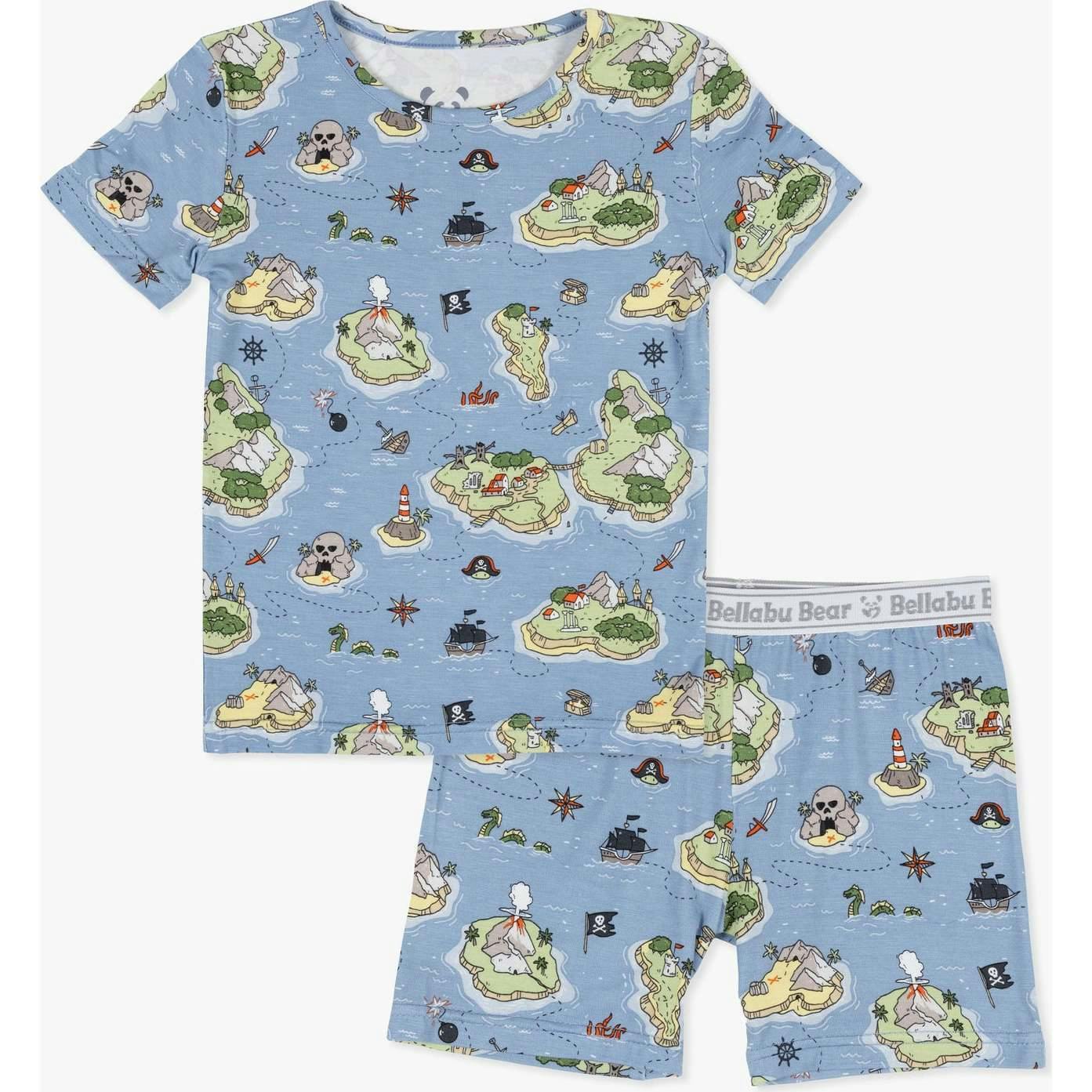 Pirate Cove Kids Pajama Short Set