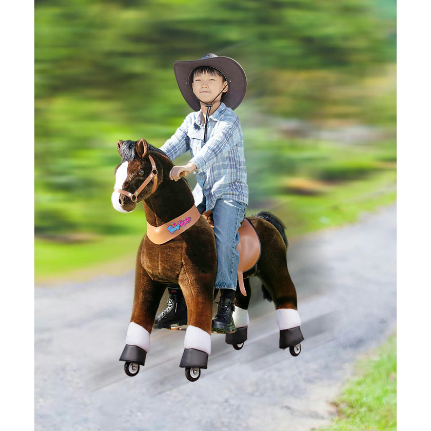 Model U® Horse Ride-On Toy Age 7+ – Chocolate