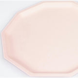 Pink Decagon Compostable Side Plates