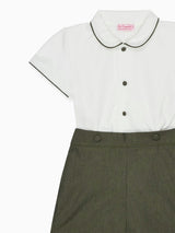 Green Mattia Baby Boy Set