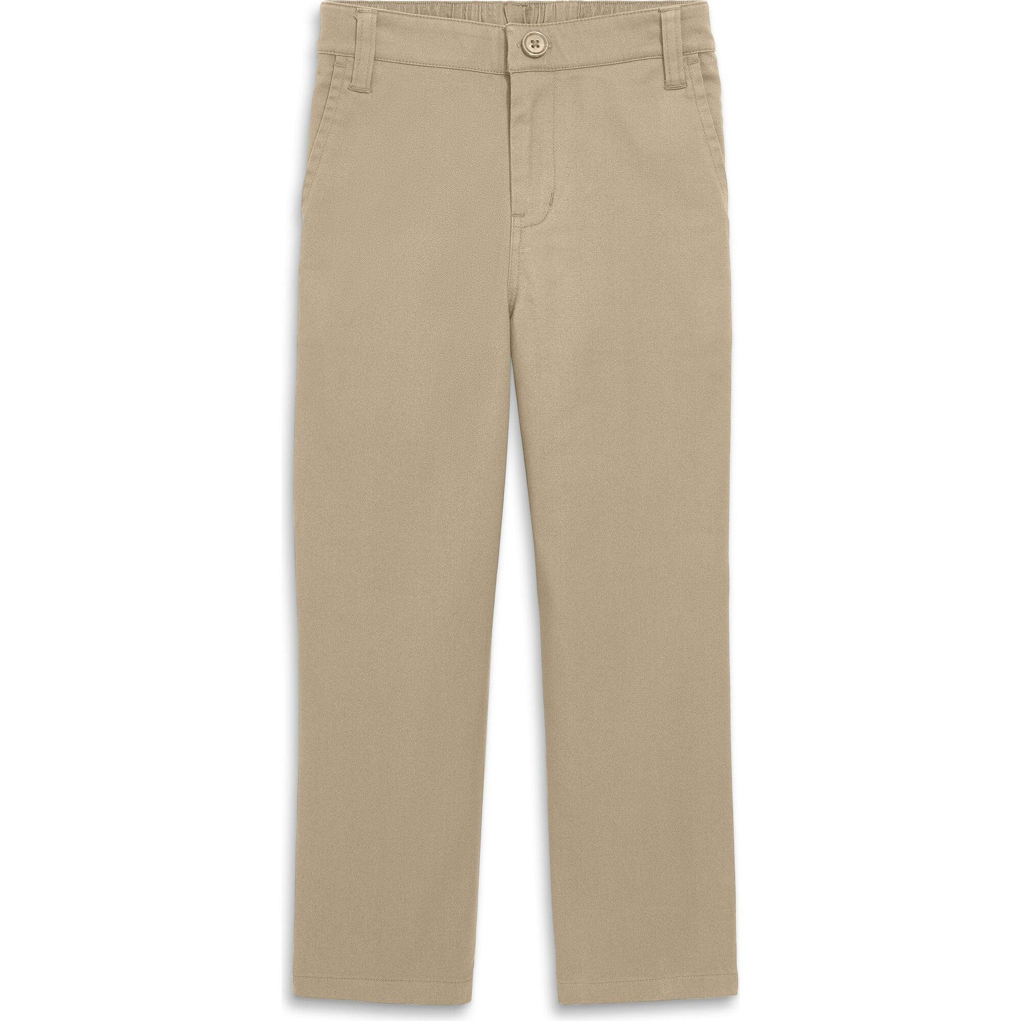 Kids stretch chino elastic-back pant