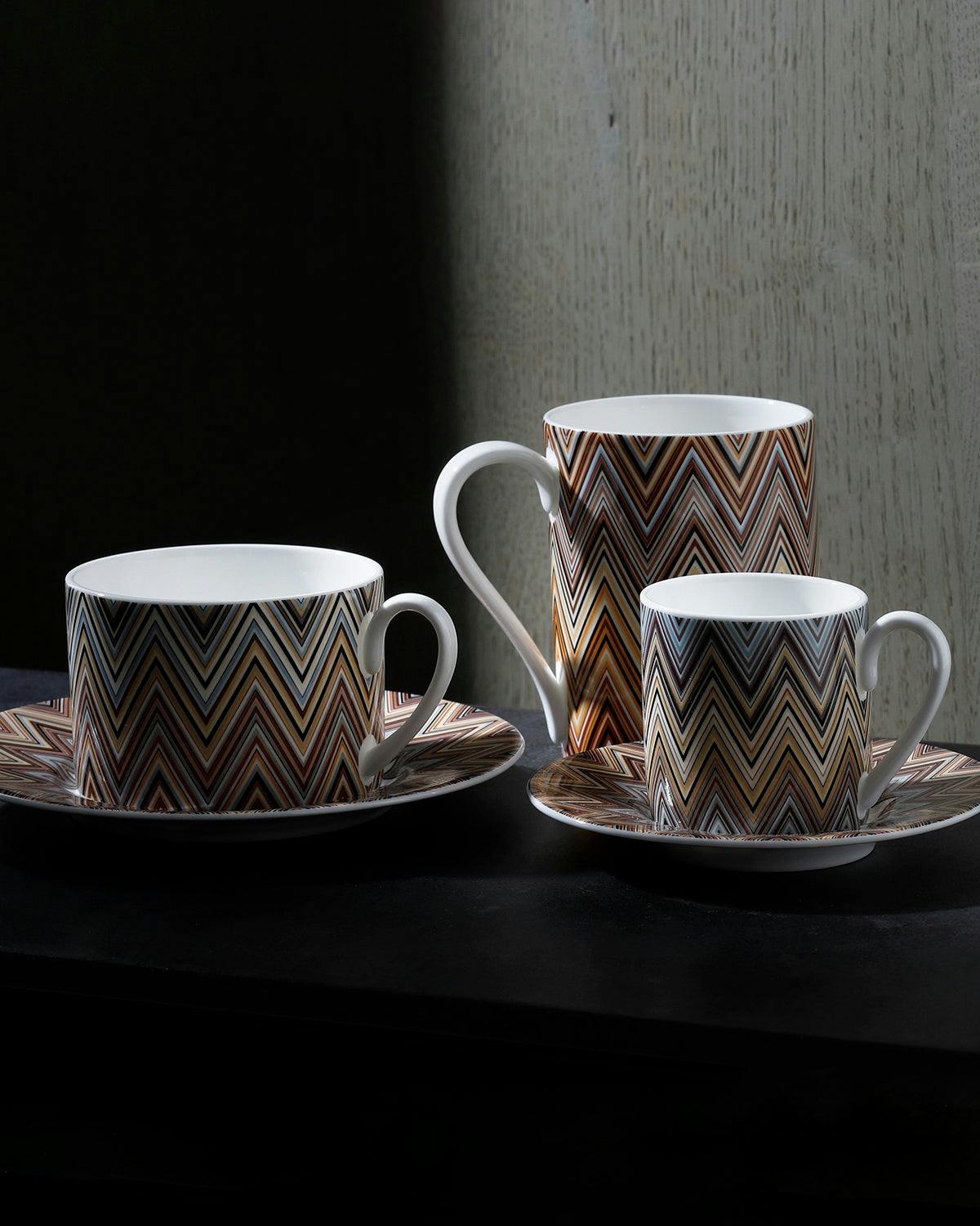 Mug Cup Zig Zag In Luxury Box Jarris 148 Diam. 3